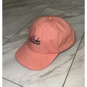 Under Armour Free Fit Girls Sparkle Pink Hat Cap Youth Size Adjustable Strapback